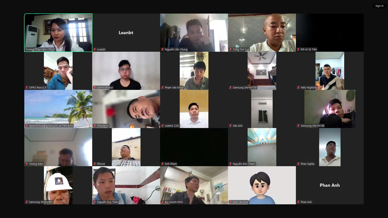 le khai giang chuong trình dao tao tu xa tnut e-learning