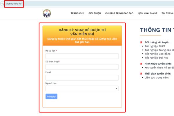 dang ky hoc dai hoc online